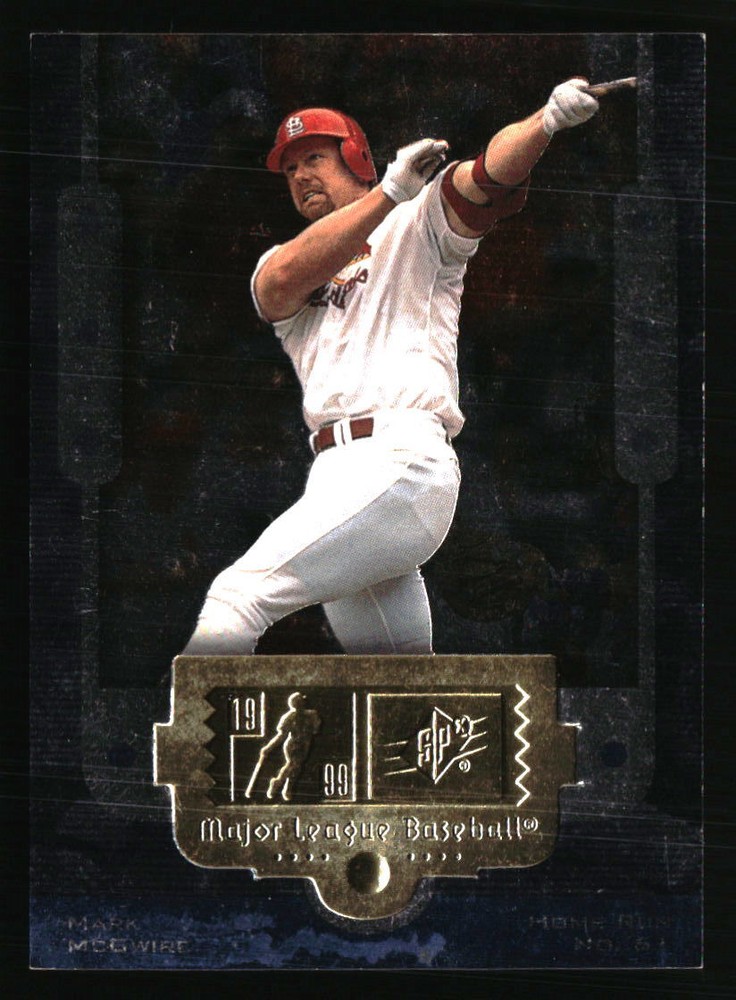 Mark McGwire 61 1999 SPx #1 Baseball Card