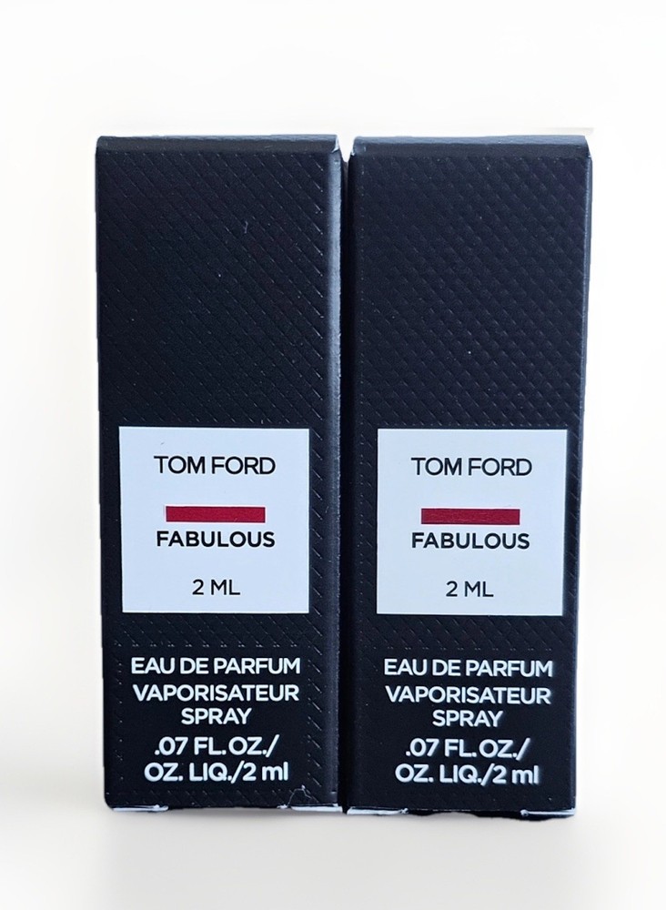 2 X Tom Ford F*CKING FABULOUS Eau de Parfum Samples 2ml Fresh Batch/Free Sample