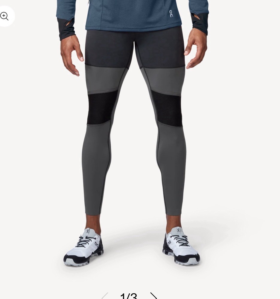 Men’s ON Cloud Running Performance Tights Long Nwt Med