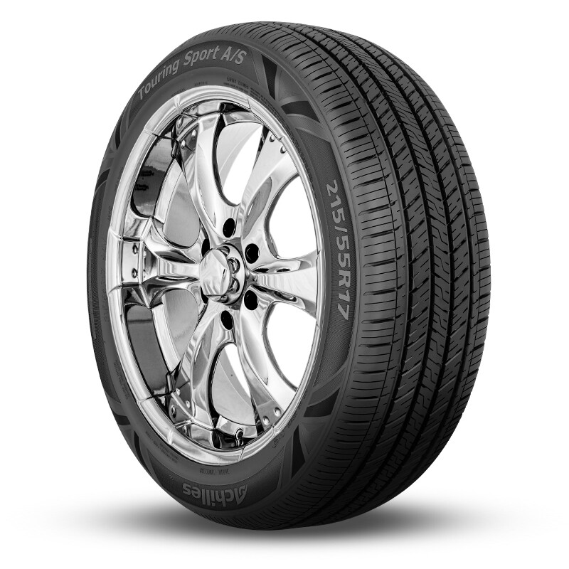 1 Achilles Touring Sport AS 205/55R16 91H All Season Tires 55K Mileage Warranty-image