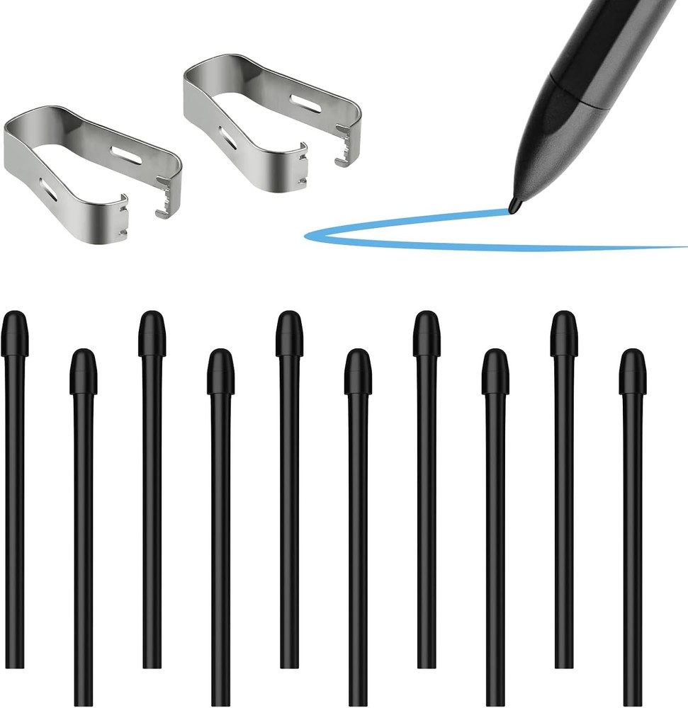 10PCS Replacement Tips for Remarkable 2, Durable Pen Compatible Black