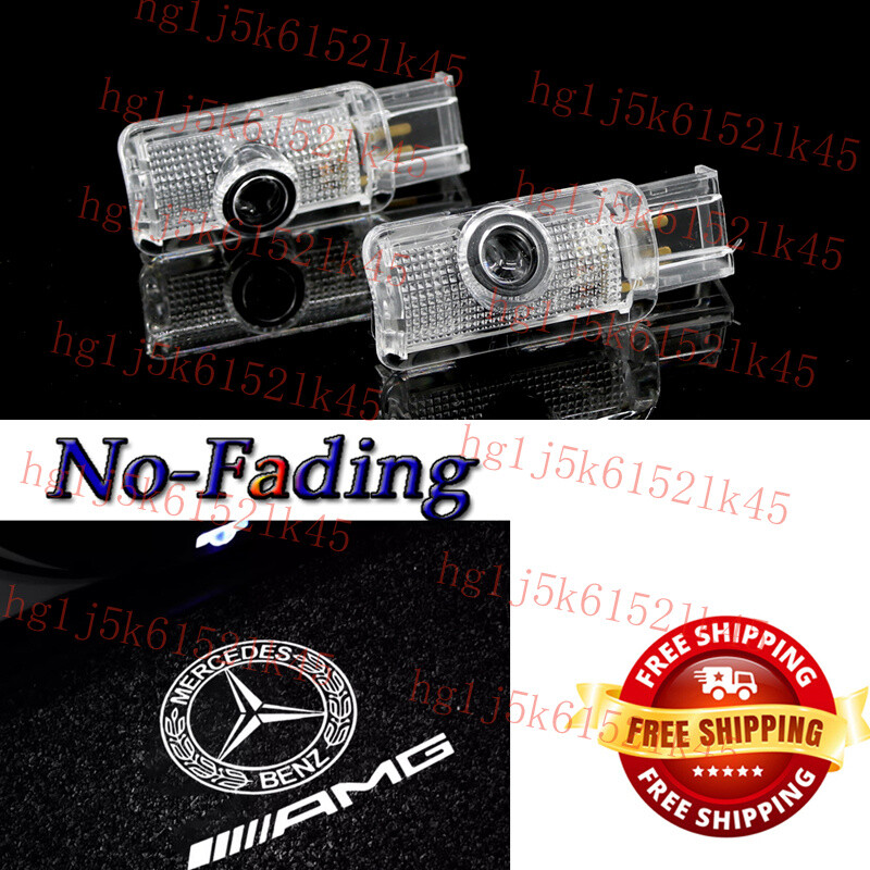 LED Car Door Projector Light HD Kit For R-Class W251 MPV 2006-2018 AMG