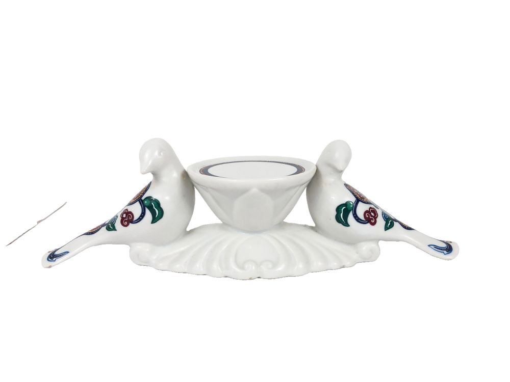 Vintage Byzantium Made in Japan Elizabeth Arden Porcelain Candle Holder