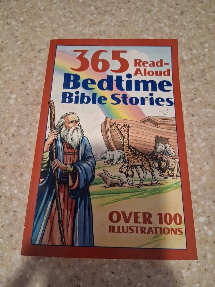 365 Read-Aloud Bedtime Bible Stories by Daniel Partner (1993, Trade Paperback)