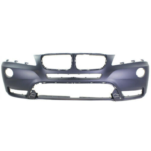 Front Bumper Cover For 2011-2014 BMW X3 Without M Package Without Washer Holes