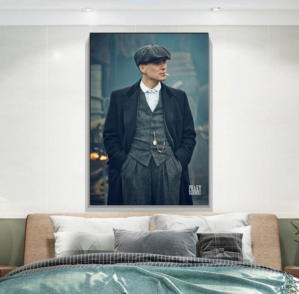 peaky blinders Tommy Shelby canvas poster Wall Art Modern Wall Decor Design