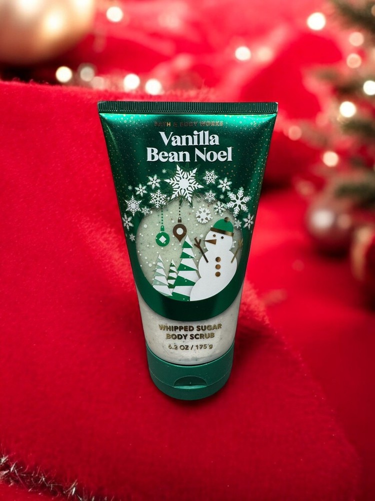 Bath & Body Works VANILLA BEAN NOEL Whipped Body Scrub 6.2 oz