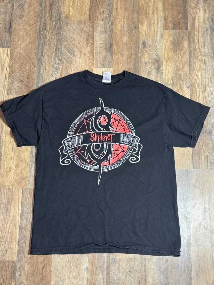 Y2K Slipknot T Shirt 2005 Size Large Nice Fade