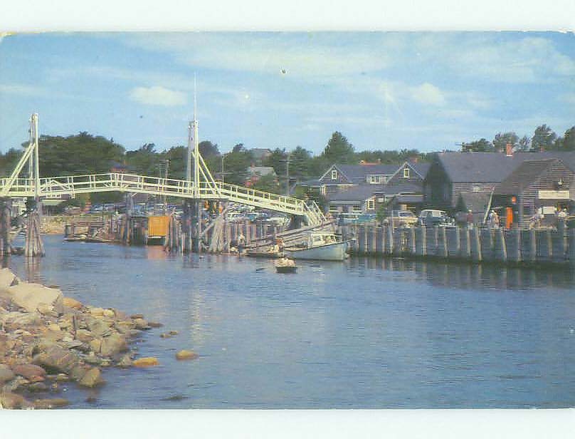 Pre-1980 BRIDGE SCENE Ogunquit Maine ME HJ0674