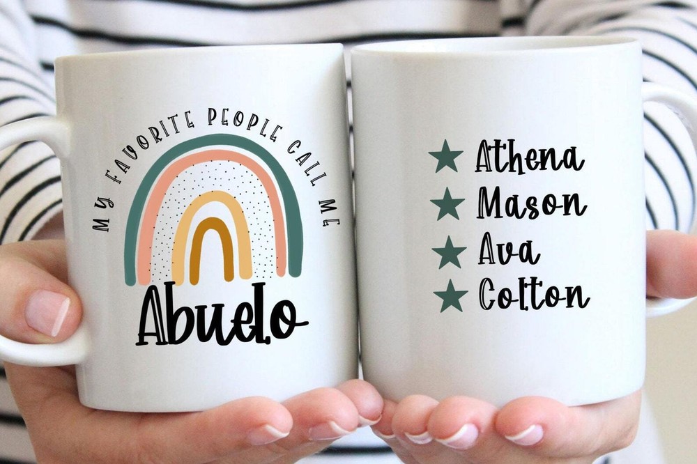 Personalized Gift For Abuelo My Favorite People Call Me Abuelo Fathers Day Gift-image