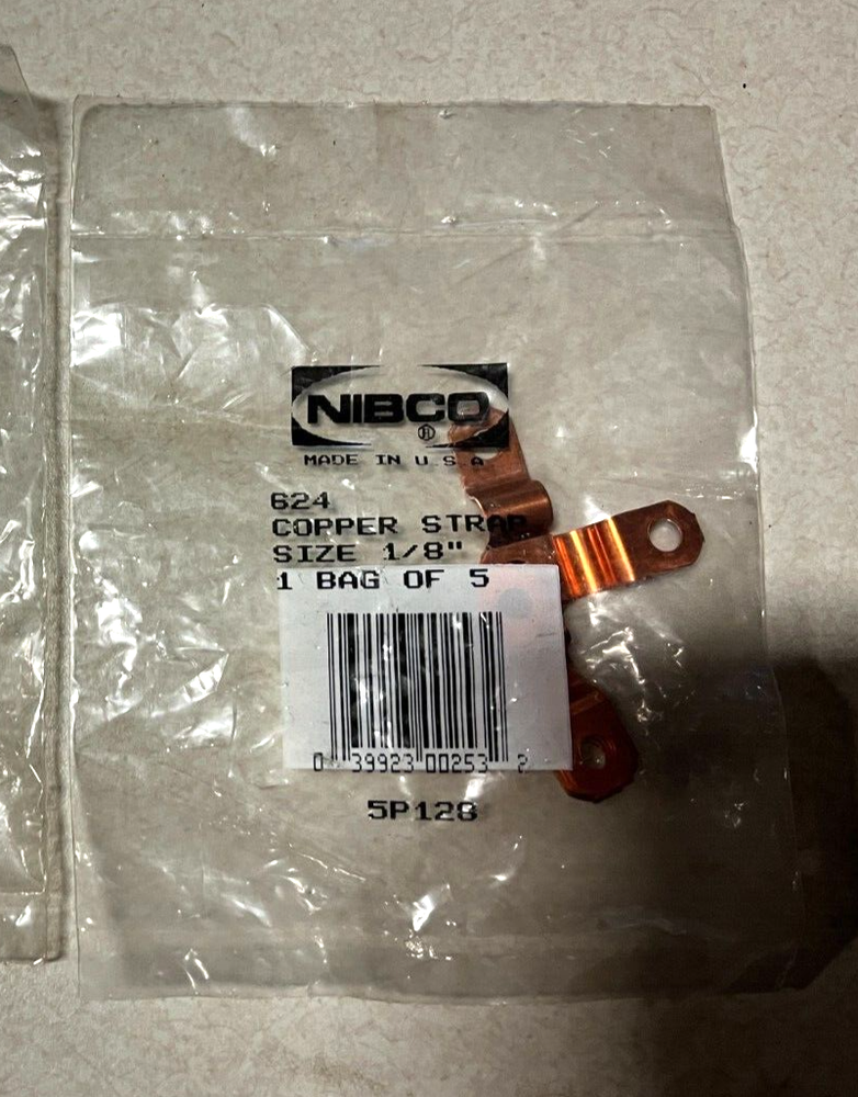 NIBCO Copper Strap #5P128 (Lot of 2)
