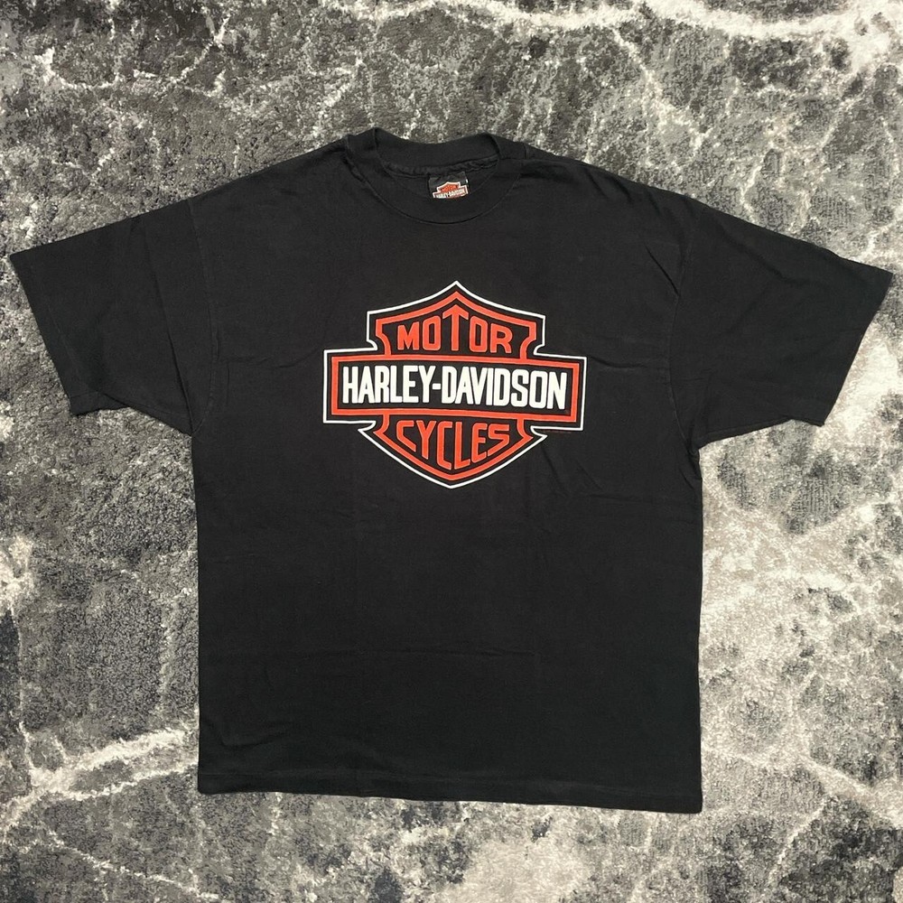 Vintage Harley Davidson Shirt Mens XL 90s Single Stitch Motorcycle USA Hawaii