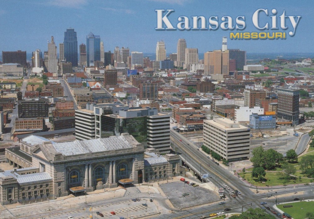 Missouri Kansas City Downtown 4x6 Postcard