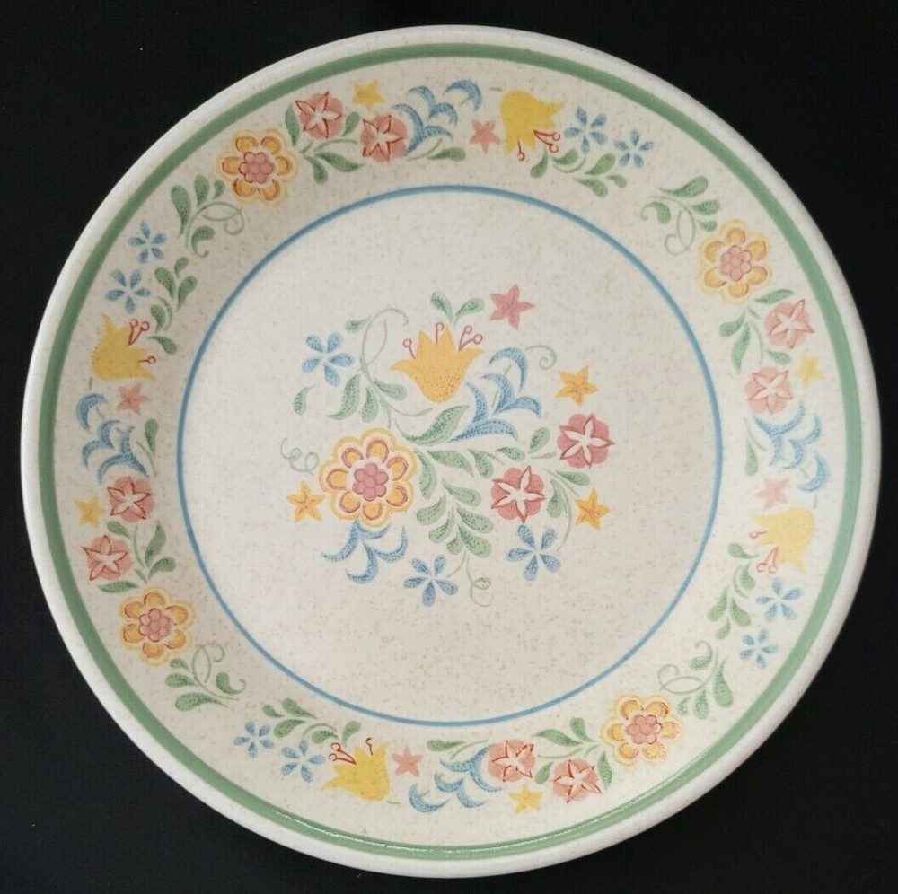 Set Of 4 Lenox Temperware Quakertown Bread Plates 6 3/8
