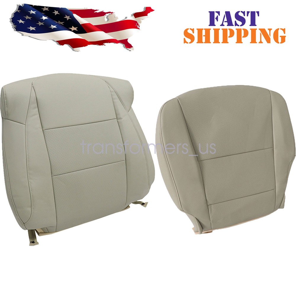 Fits 2013-2018 Acura RDX Driver Bottom & Top Perforated Leather Seat Cover Tan