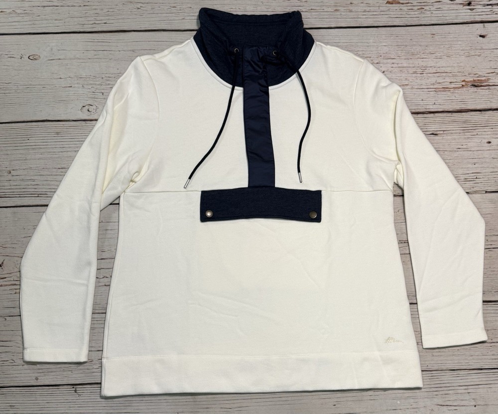LL Bean Signature 1/4 Zip Women’s Sz L Sweatshirt