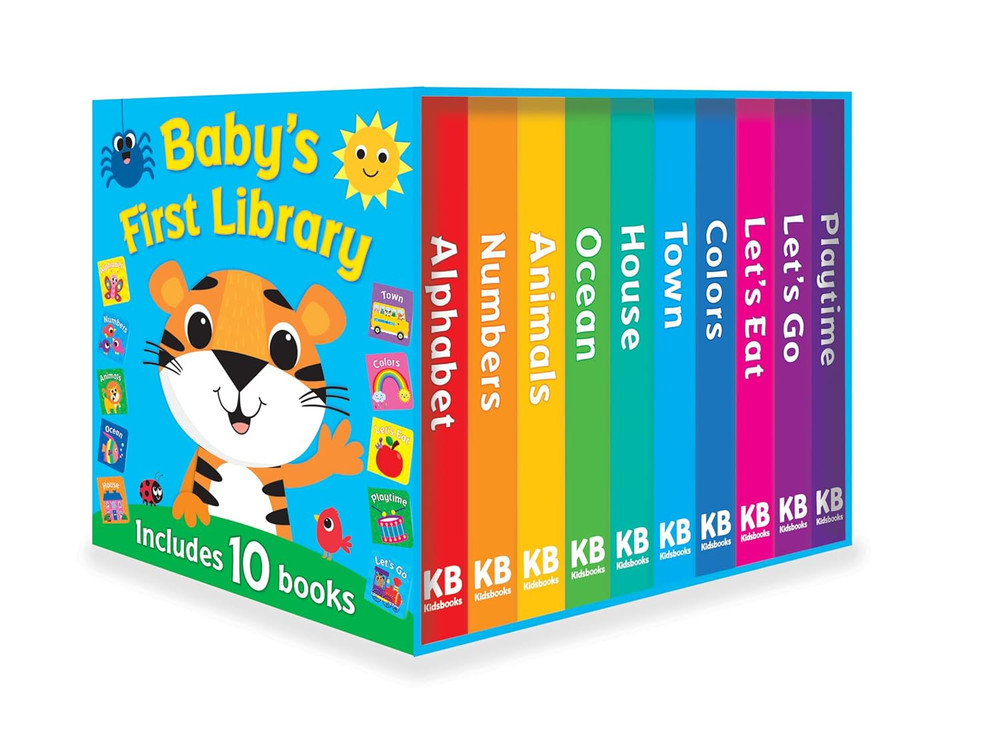 Baby’S First Library 10-Book Set - Board Book Set for Babies and Toddlers, Ages