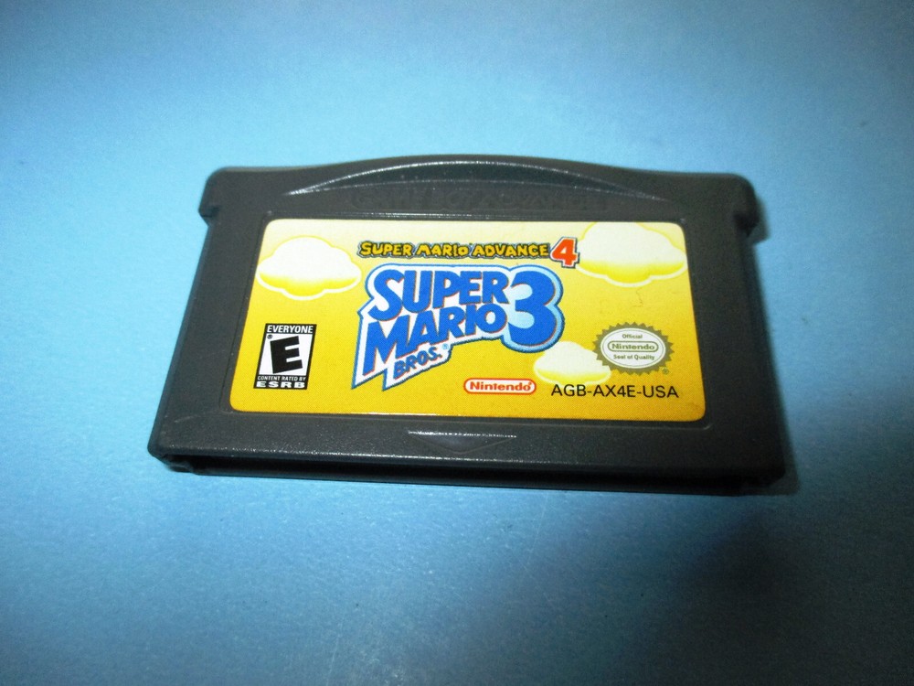 Super Mario Advance 4 Super Mario Bros 3 Nintendo Game Boy Advance SP Gameboy