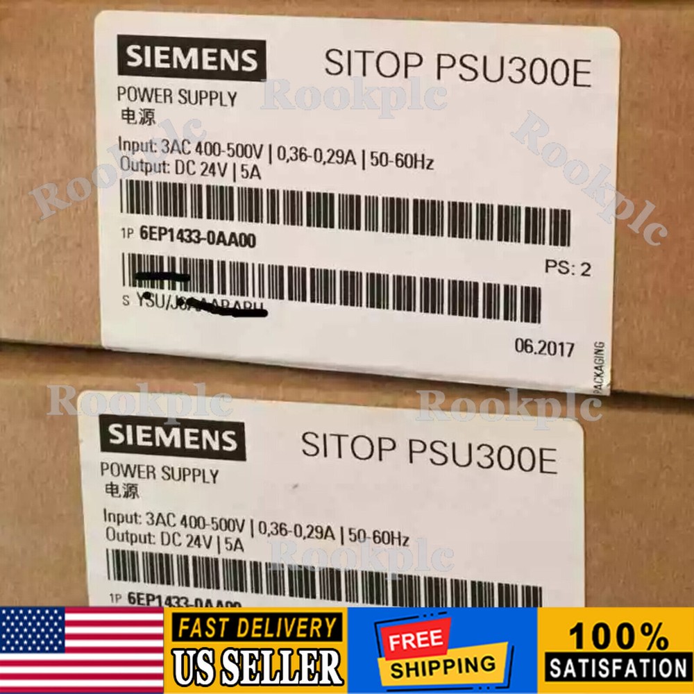 New Siemens 6EP1433-0AA00  SITOP PSU300E Stabilized Power Supply 6EP1 433-0AA00