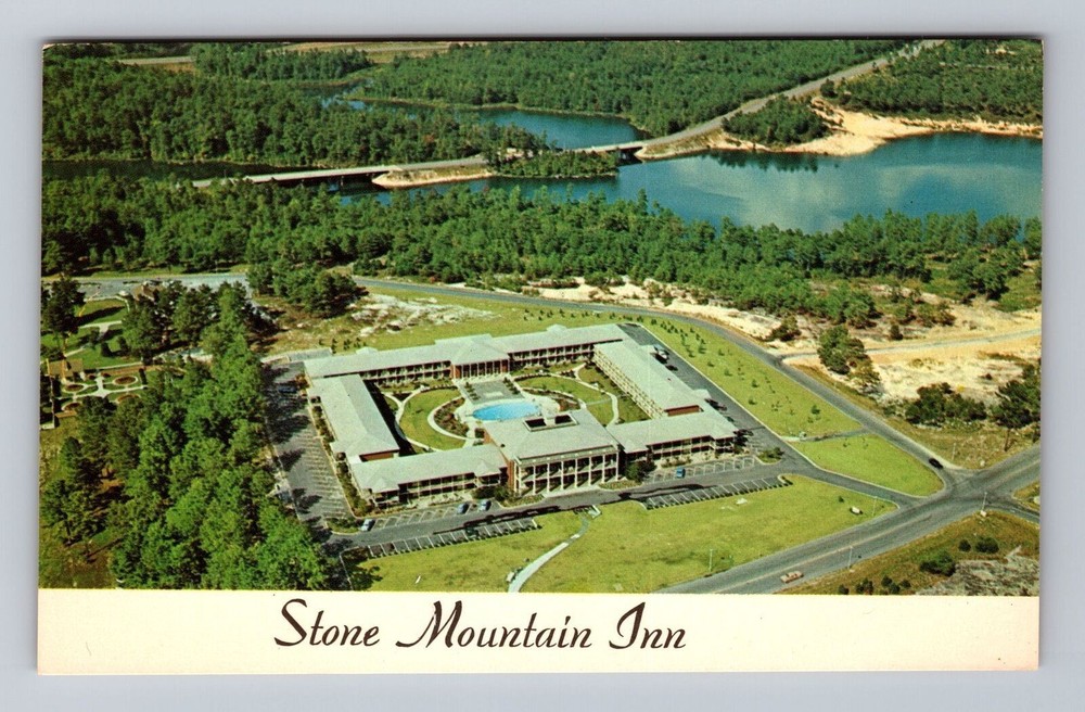 Atlanta GA-Georgia Stone Mountain Inn Vintage Postcard
