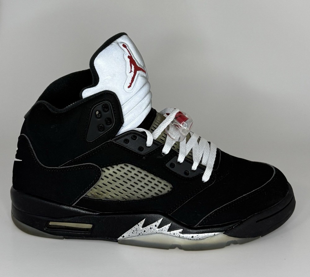 Jordan 5 Black Metallic Reimagined 2016 Size 8 Used Rare Retro