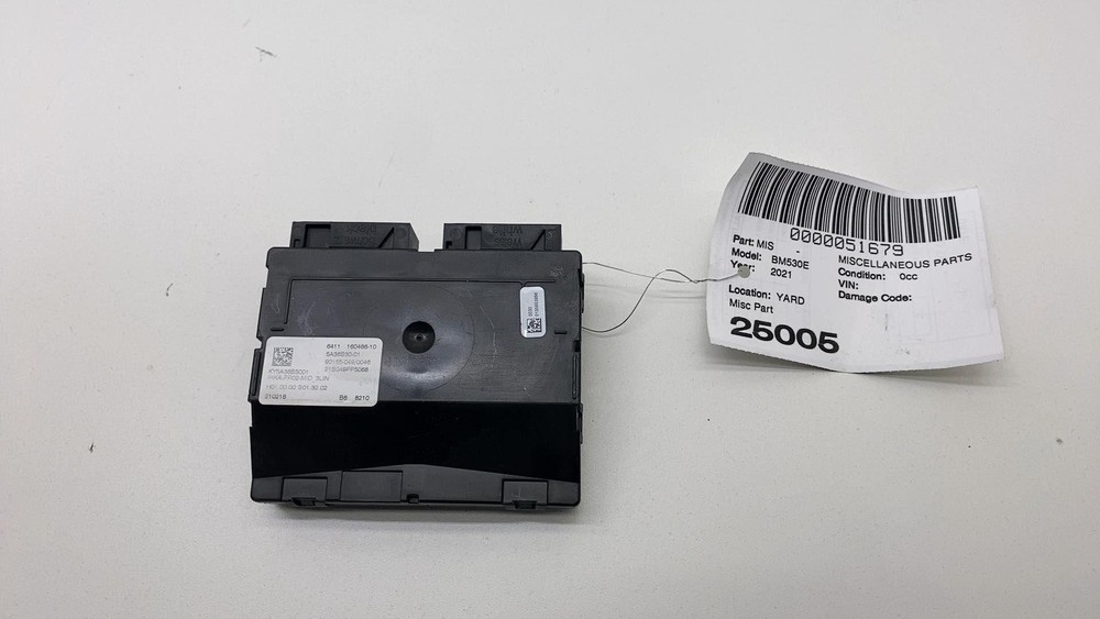2021 BMW 530e G30 HVAC A/C Heater Climate Temperature Control Module Unit OEM