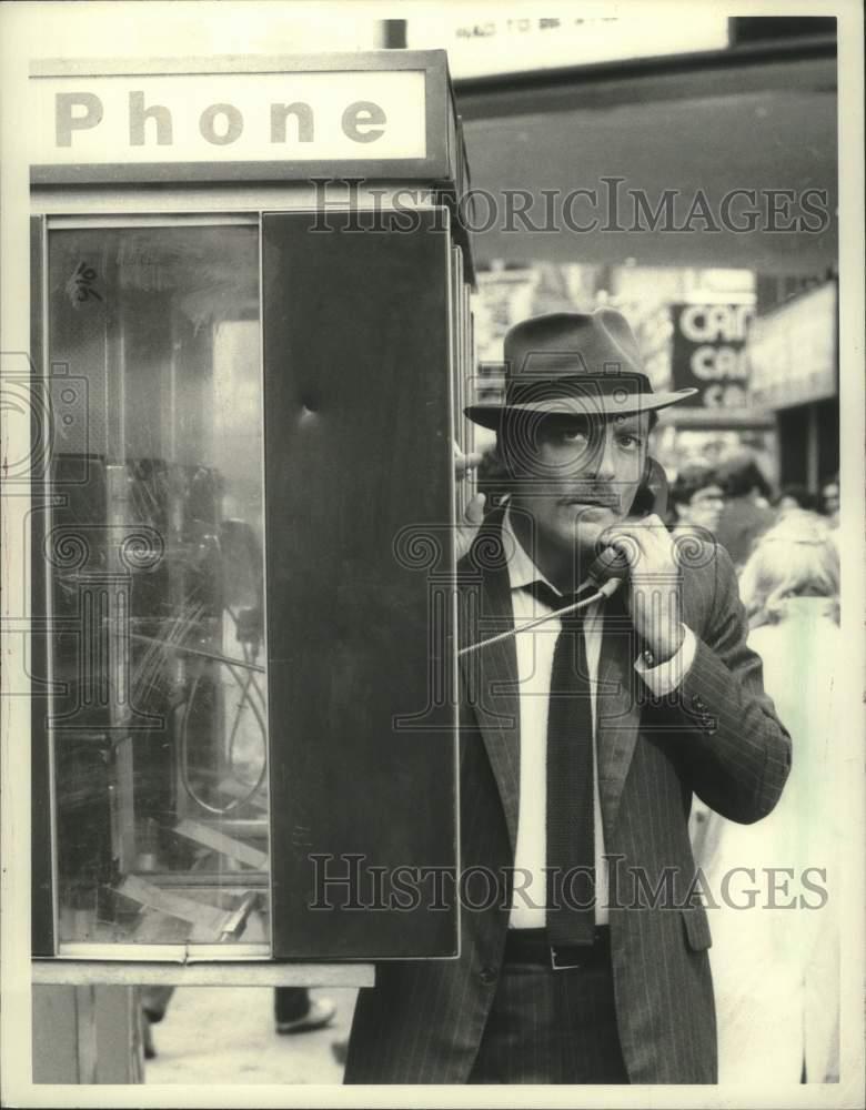 1984 Press Photo Stacy Keach In Scene From 'Mickey Spillane's Mike Hammer'