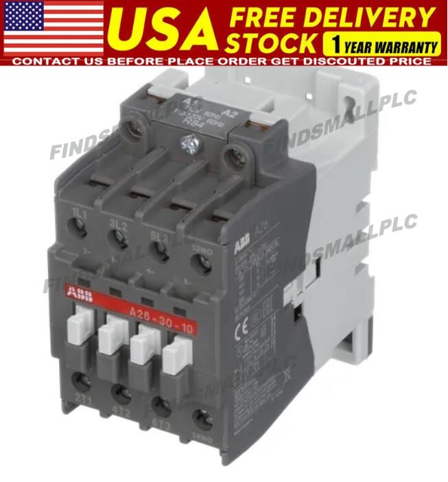 ABB A26-30-10-84 Contactor Coil Voltage 110-120 VAC