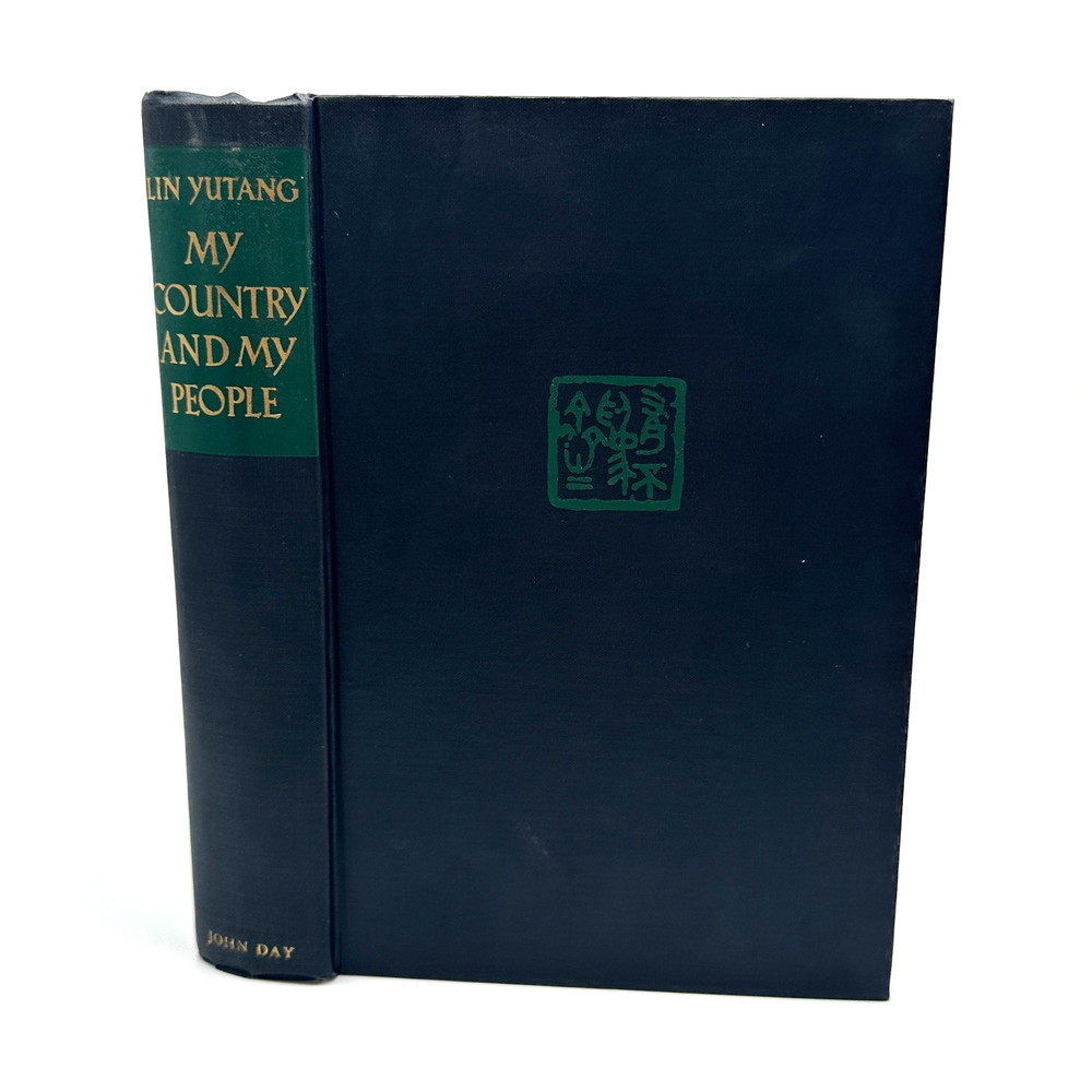 My Country and My People Lin Yutang 1939 Enlarged Edition John Day Classic China