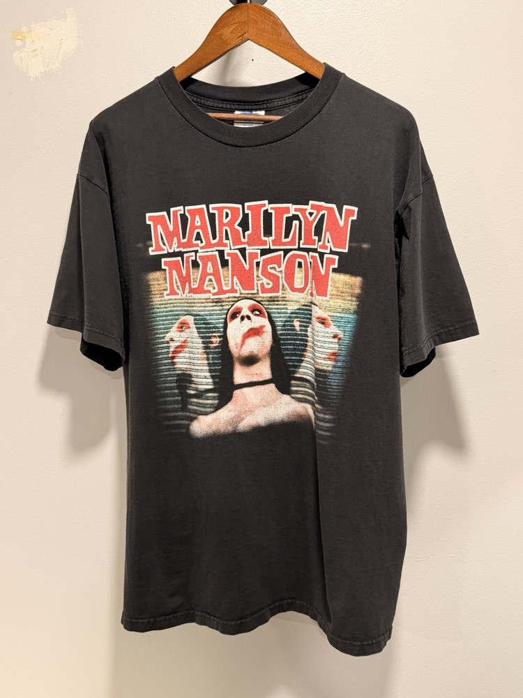 Marilyn Manson 90’s Vintage Sweet Dreams Winterland T-Shirt, XL