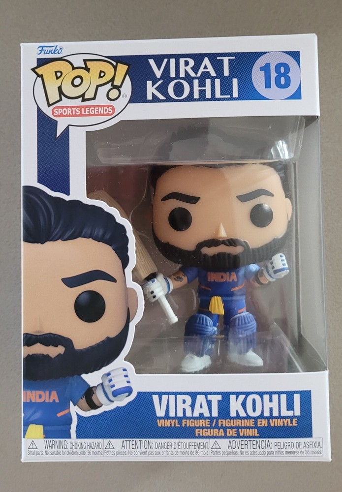 Funko Pop! Sports Legends - Virat Kohli #18 Indian Cricket