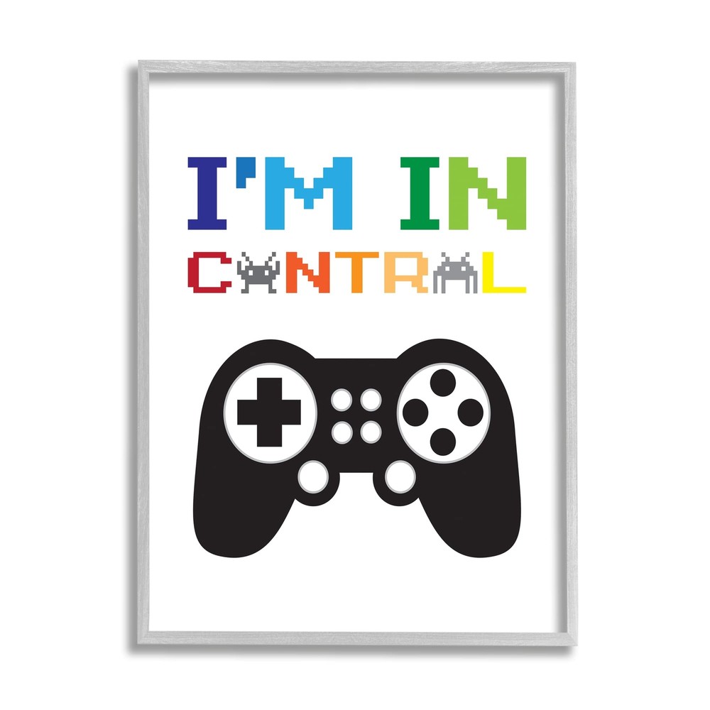 I'm In Control Phrase Old School Pixelated Video Game Sign, Design by Jennife...