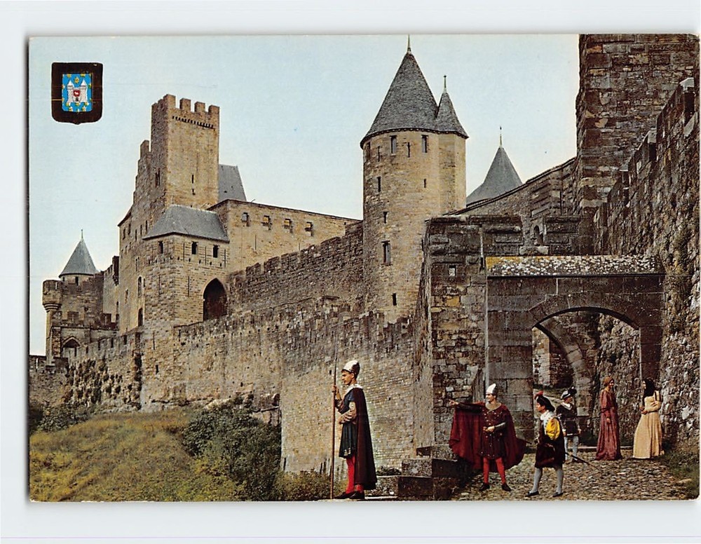 Postcard Cité de Carcassonne France