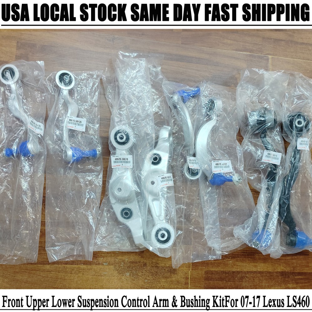 Lexus LS460 07-17 Genuine Front Upper Lower Control Arm Bushing