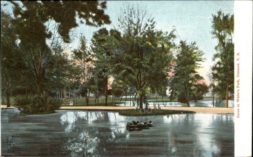 White's Park Concord New Hampshire NH UDB c1905
