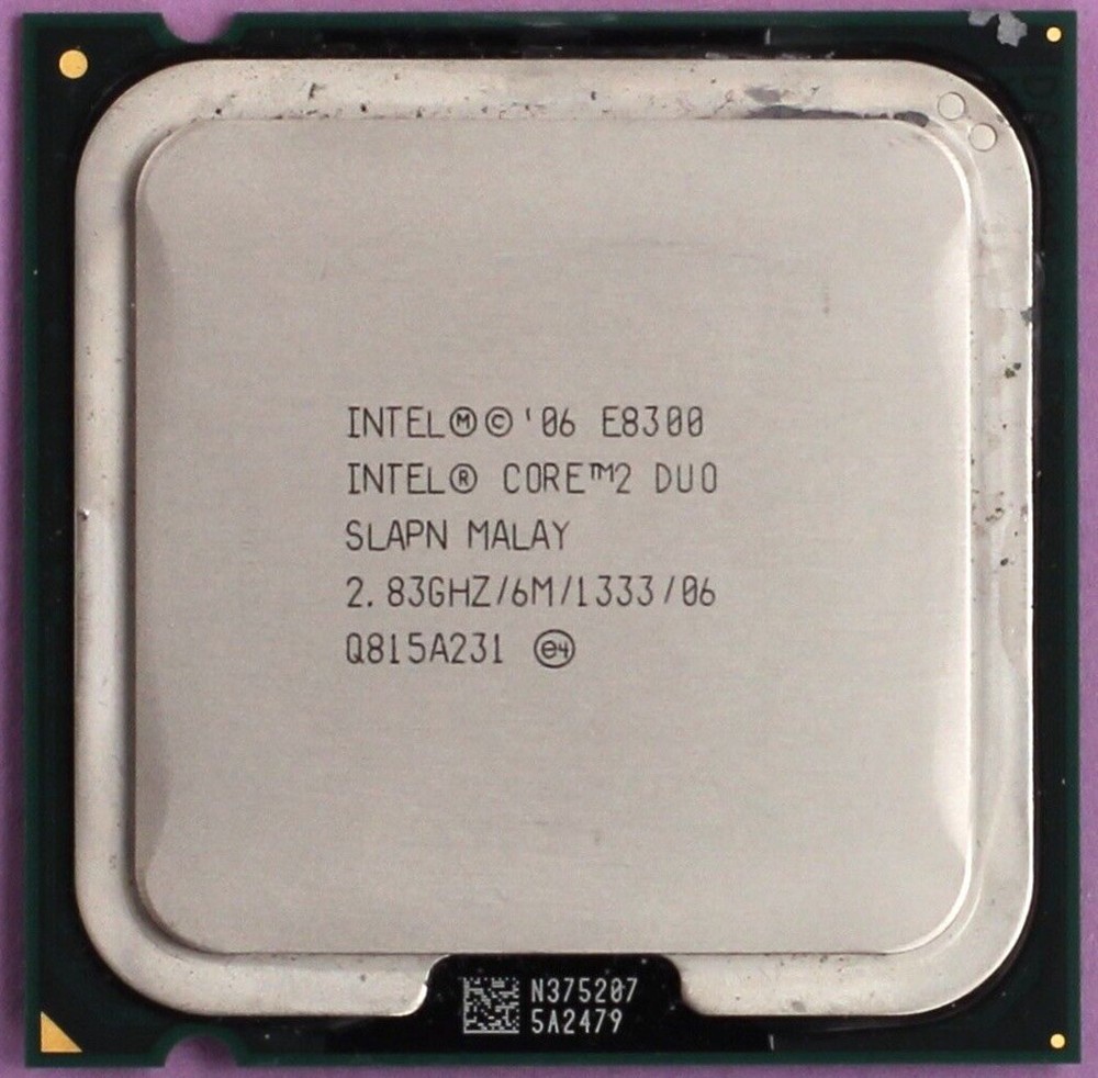Intel Core 2 Duo E8300 2.83GHz Dual-Core LGA 775 Desktop Processor