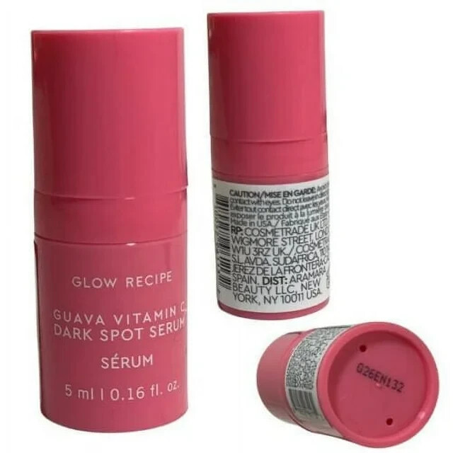 GLOW RECIPE Guava Vitamin C Dark Spot Serum for Brightening & Even Skin Tone 5 ml / 0.16 fl oz