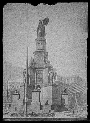 Detroit Michigan Soldiers and Sailors Monument 1910s Civil War Memorial