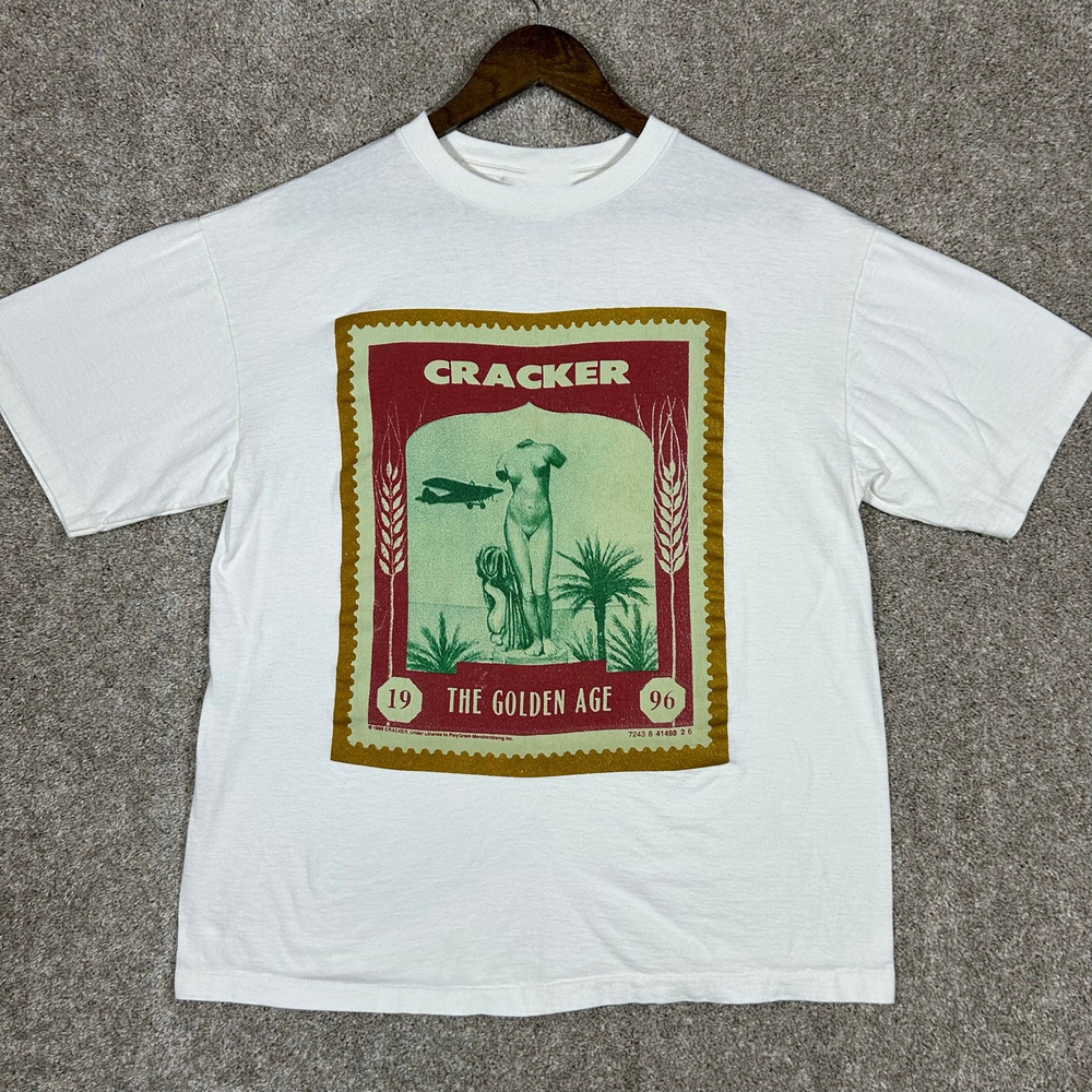 Vtg Cracker Rock Band In Concert TourT-shirt unisex S-5XL