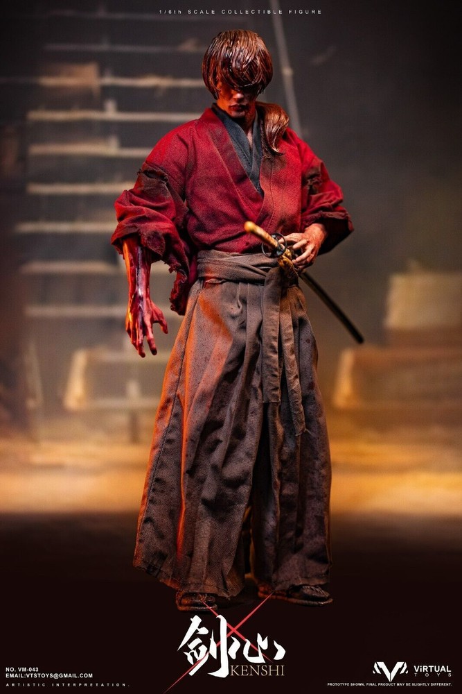 VTS TOYS VM-043B 1/6 Japanese Samurai KENSHI Final Battle Figure