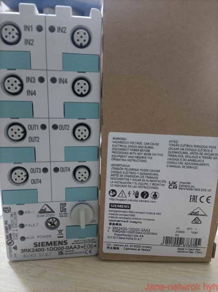 ONE 3RK2400-1DQ00-0AA3 (by DHL or Fedex) *yt