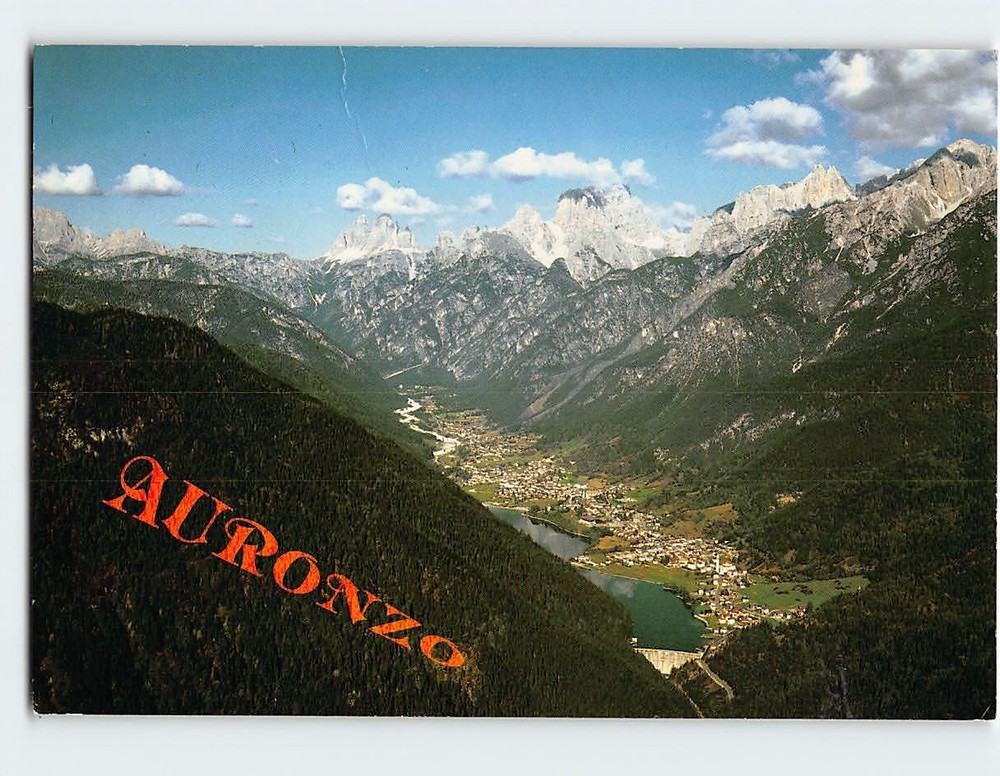 Postcard Auronzo di Cadore Dolomiti Italy