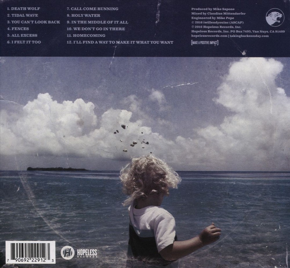 Taking Back Sunday Tidal Wave New Cd
