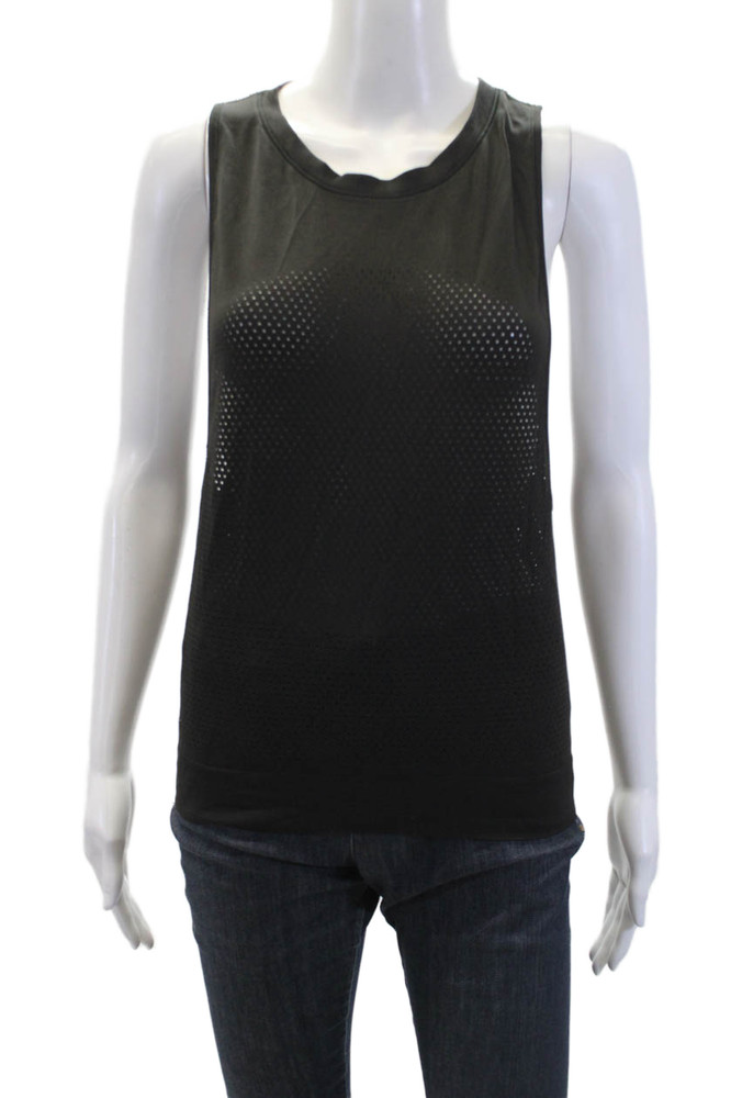 Lululemon Womens Sleeveless Scoop Neck Athletic Tank Top Black Size SFree Shipping in US $100+ Orders | $6.95 Orders Below