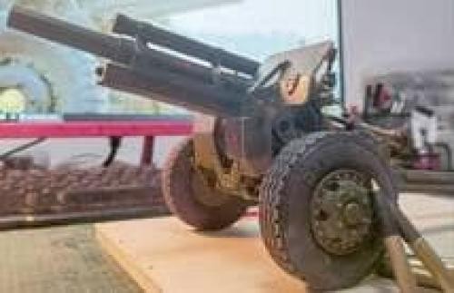 1/16 scale rice 105 mm howitzer model 1/16 scale handmade #4dc1e3