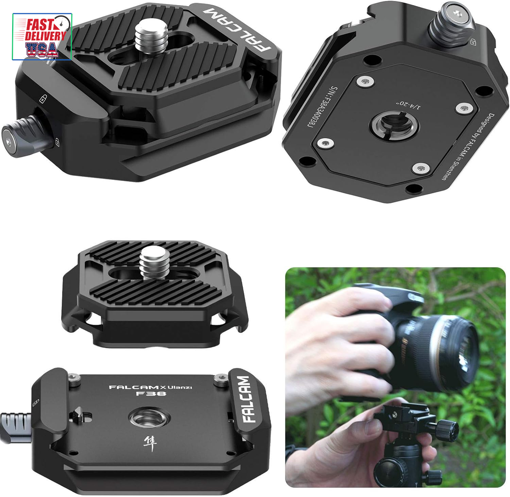 F38 Camera Quick Release Plate W 1/4