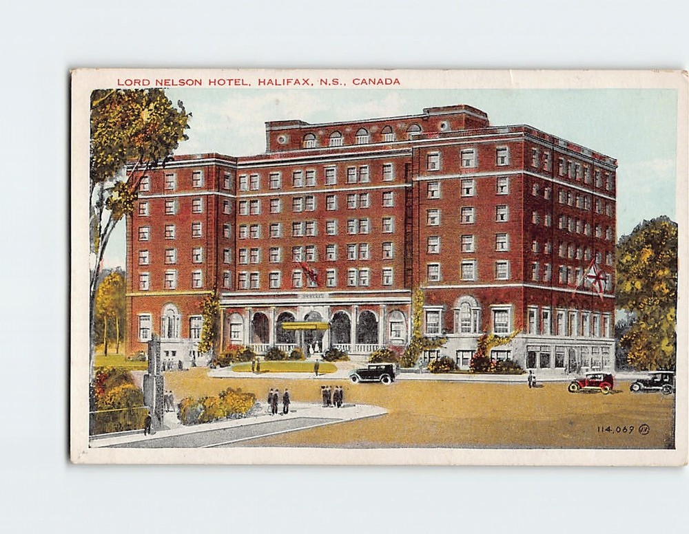 Postcard Lord Nelson Hotel Halifax Nova Scotia Canada