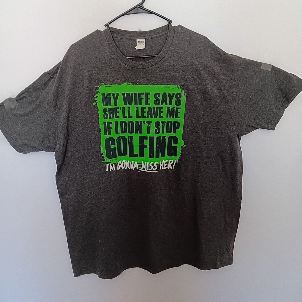 Golf T Shirt Men's 2XL 