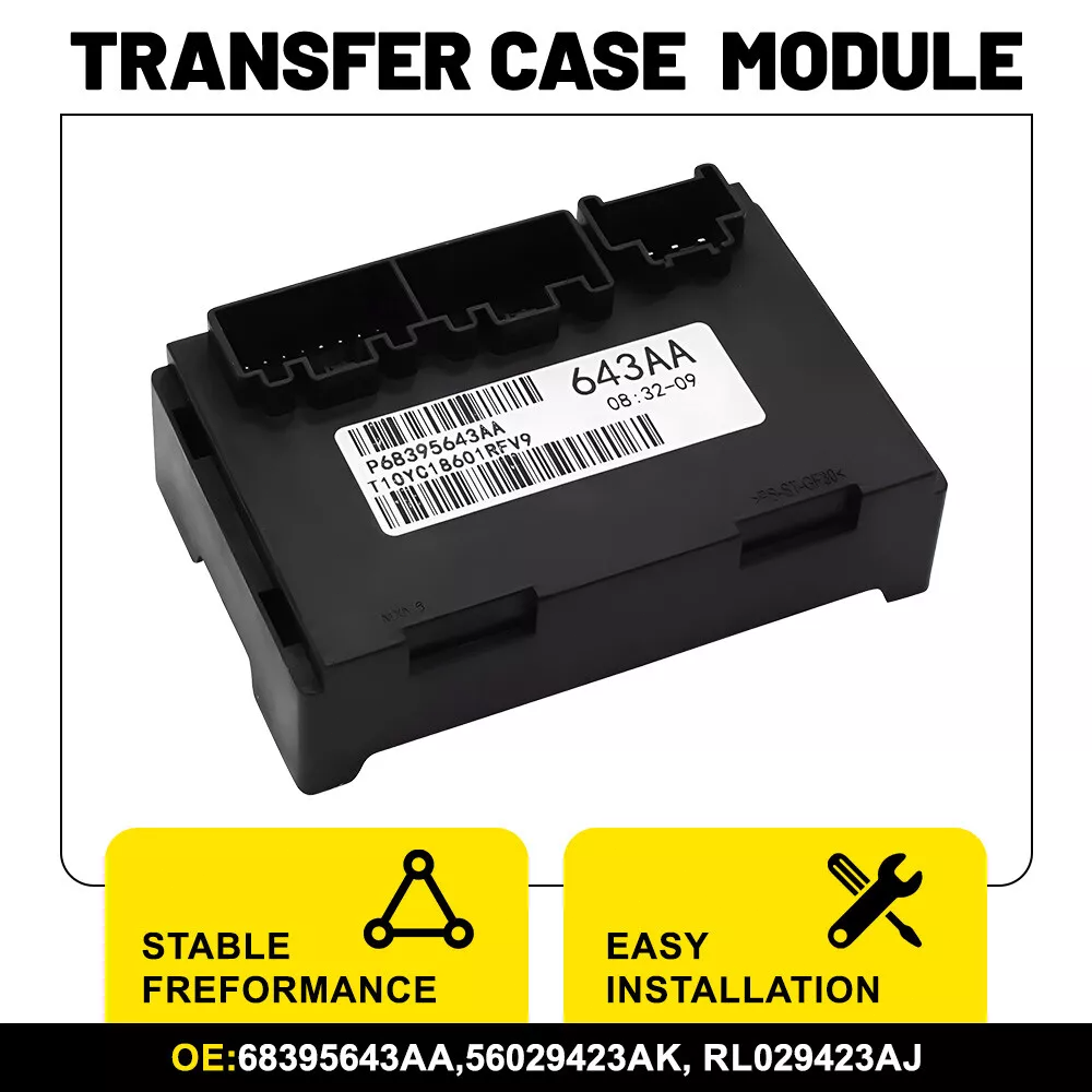 2011-2013 Jeep Grand Cherokee Transfer Case Control Module 68395643AA