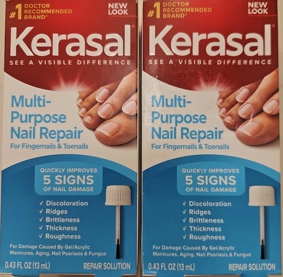 Kerasal Multi-Purpose Nail Repair 0.43 fl oz x2